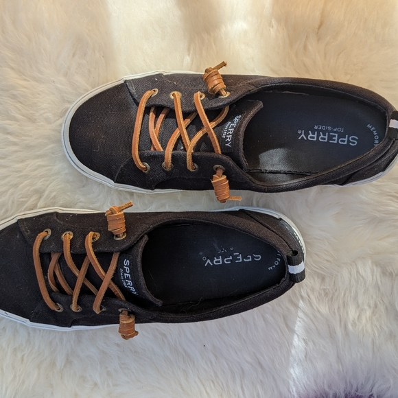 Sperry Men's Black Casual Shoes - Picture 1 of 7